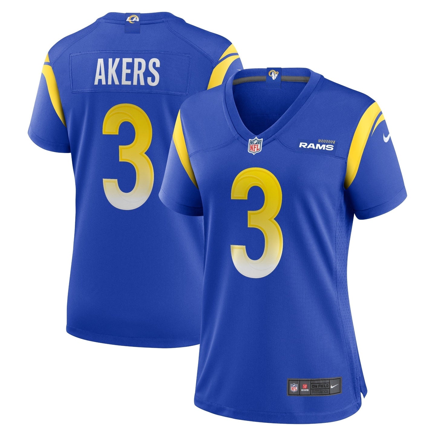 Women's Nike Cam Akers Royal Los Angeles Rams Game Jersey