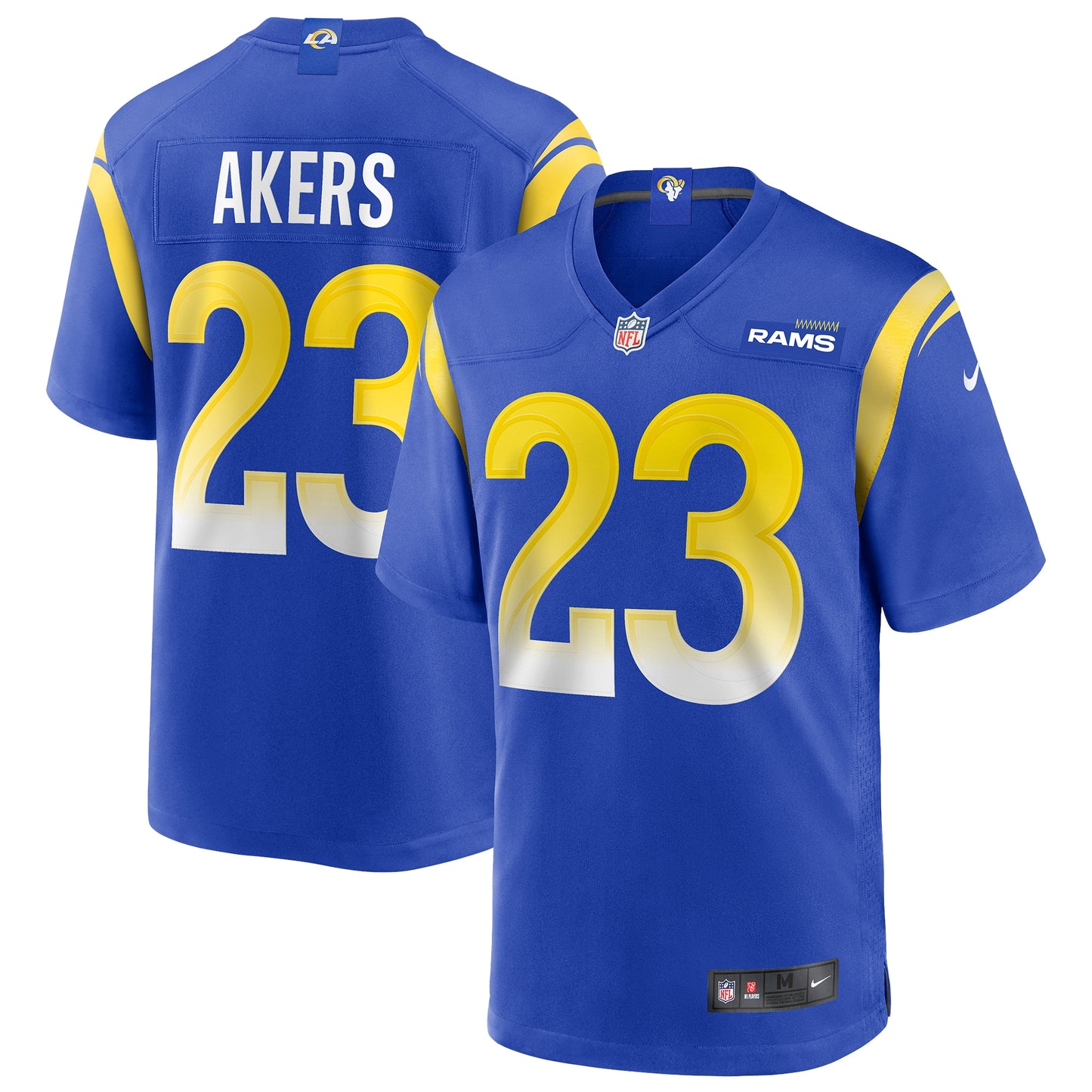 Cam Akers Los Angeles Rams Nike Game Player Jersey - Royal