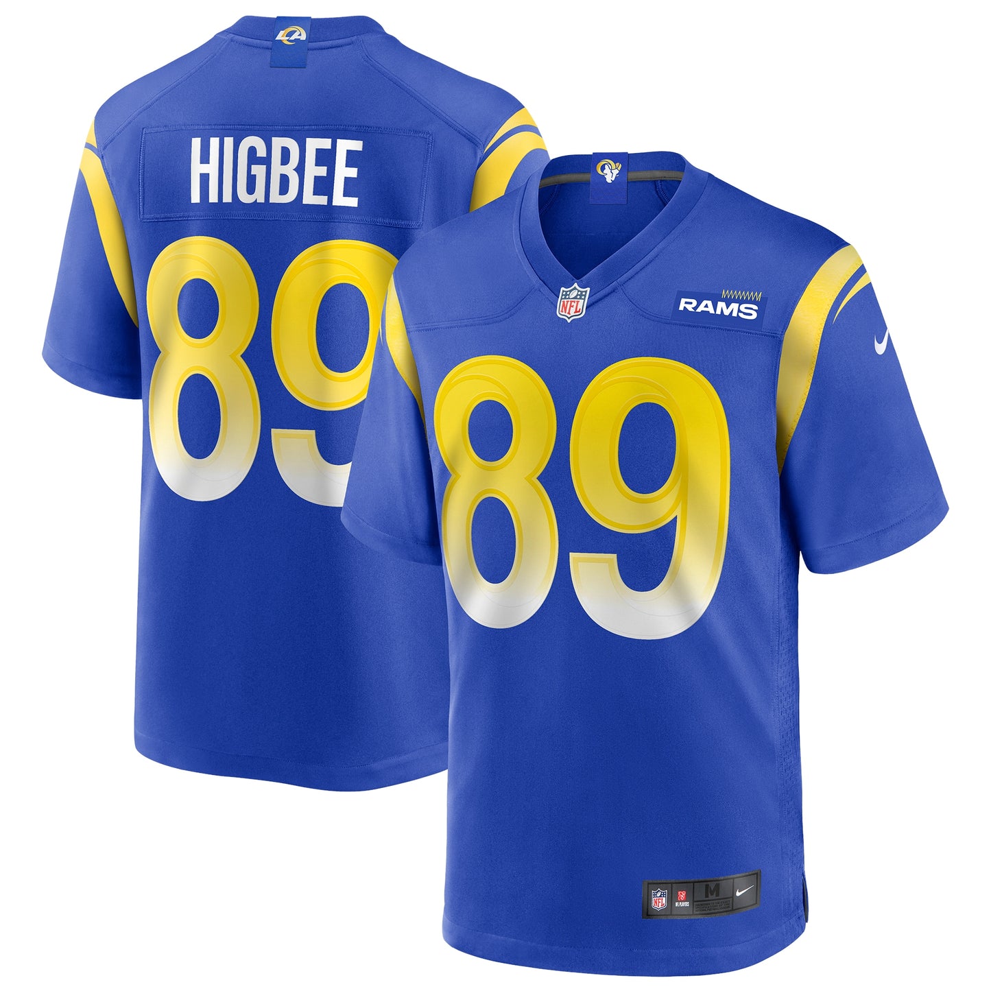 Tyler Higbee Los Angeles Rams Nike Game Player Jersey - Royal