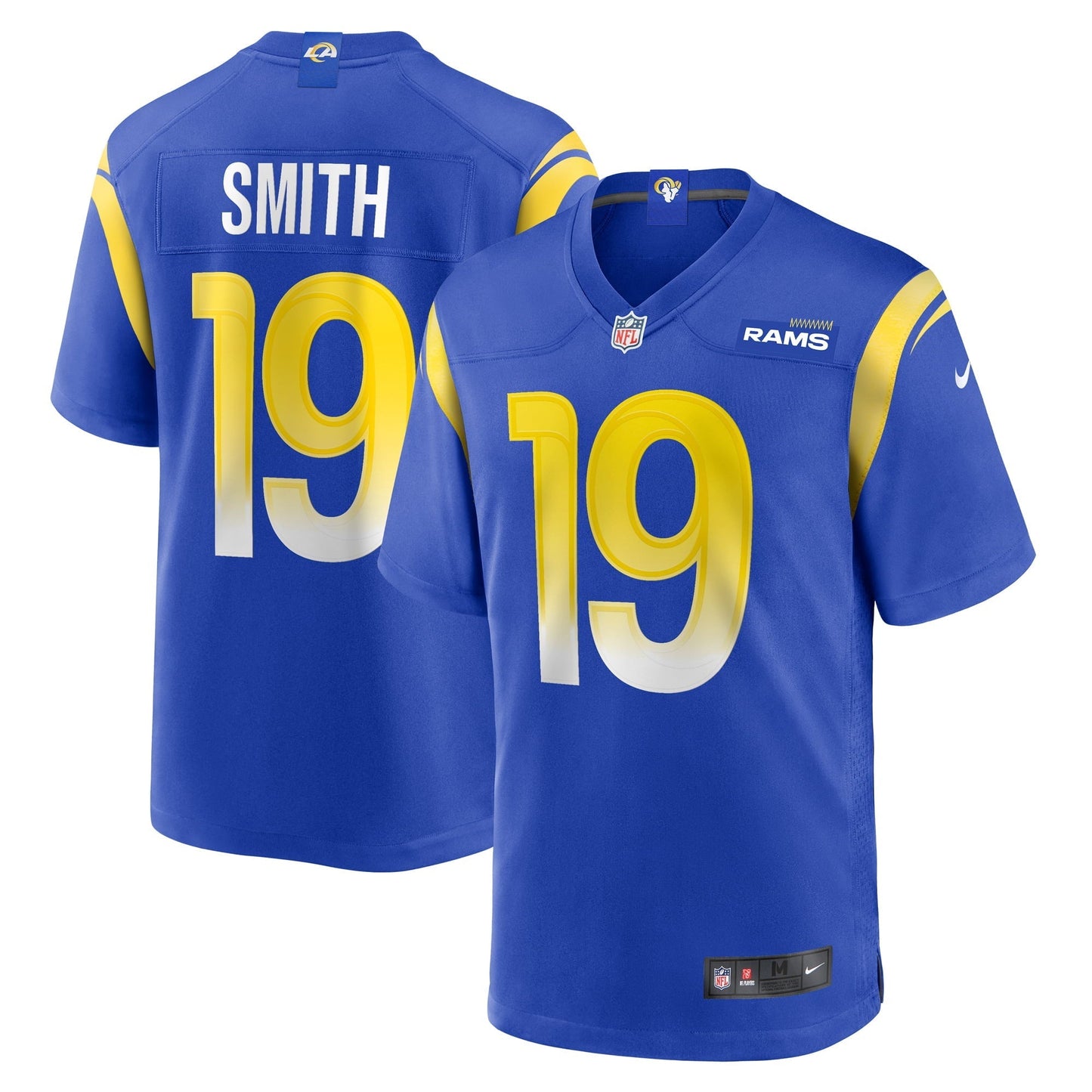 Men's Nike Xavier Smith Royal Los Angeles Rams Home Game Jersey