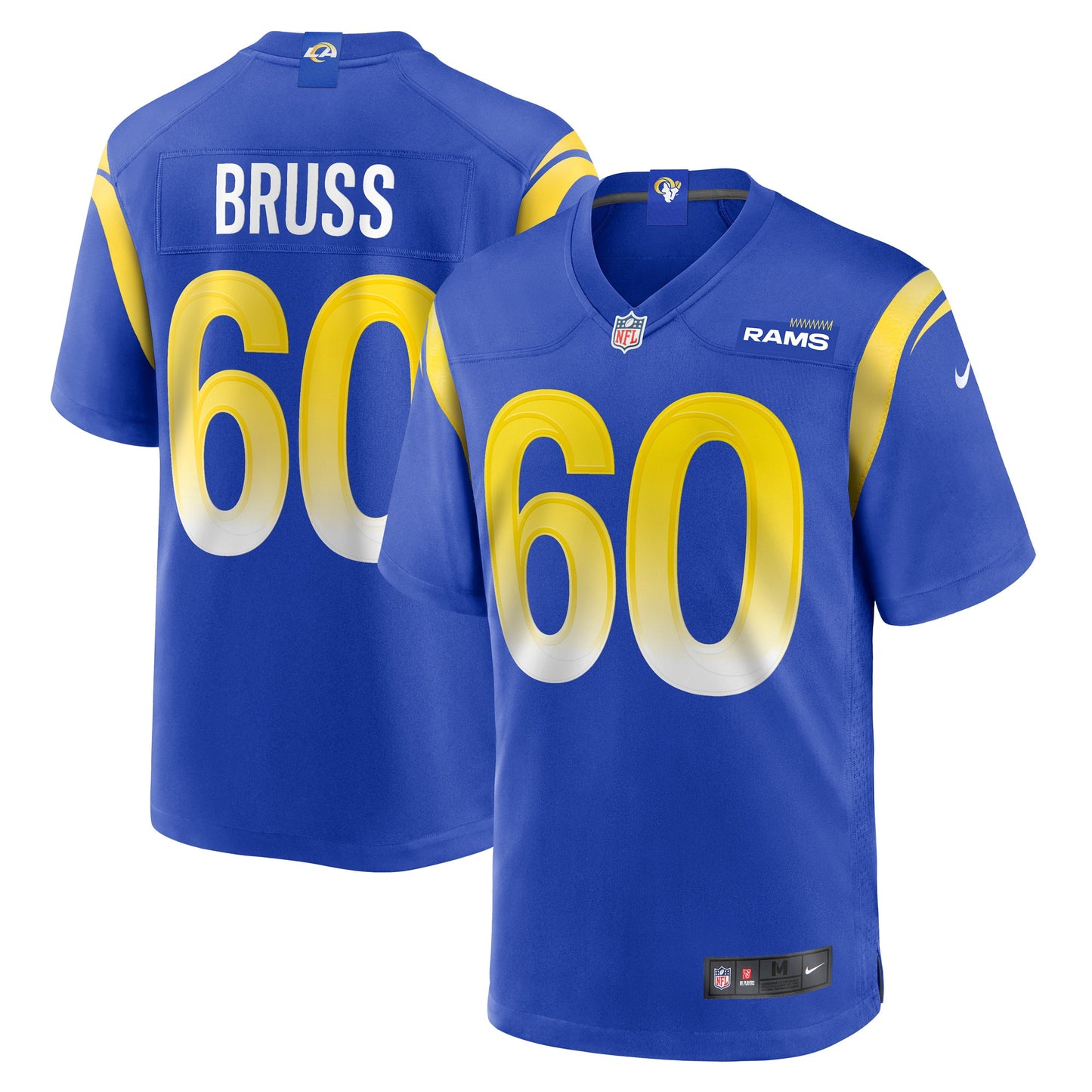 Logan Bruss Los Angeles Rams Nike Game Player Jersey - Royal