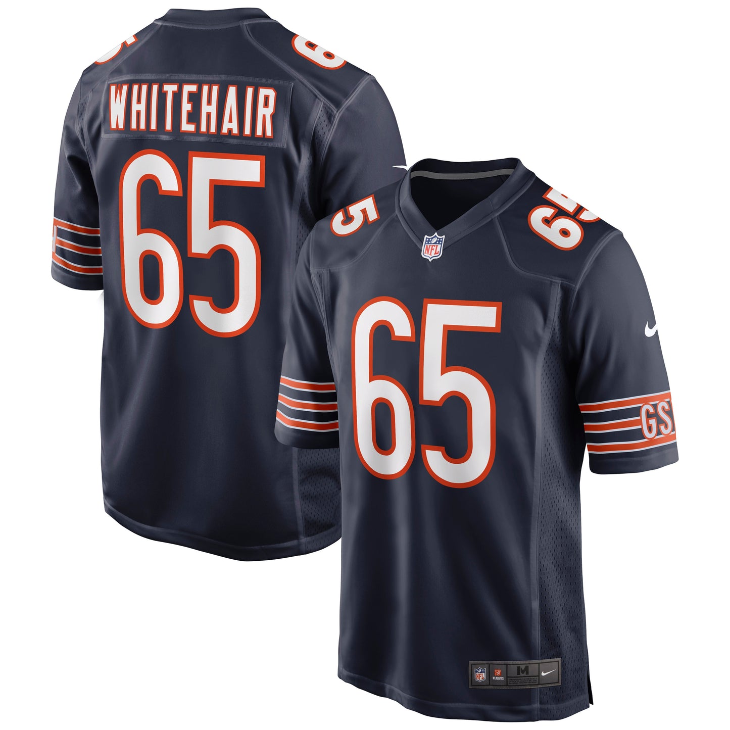 Cody Whitehair Chicago Bears Nike Game Jersey - Navy