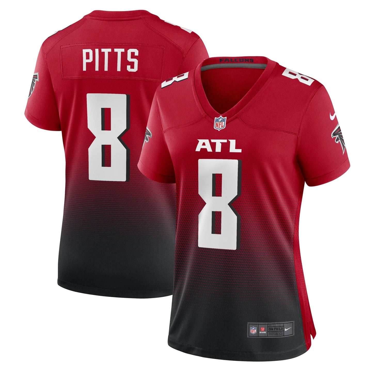 Women's Nike Kyle Pitts Red Atlanta Falcons Alternate Game Jersey