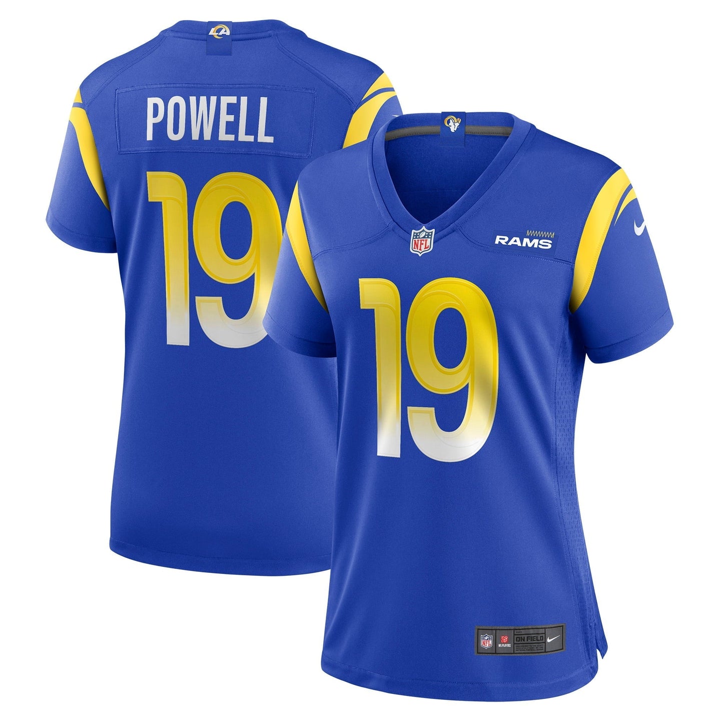 Women's Nike Brandon Powell Royal Los Angeles Rams Game Jersey