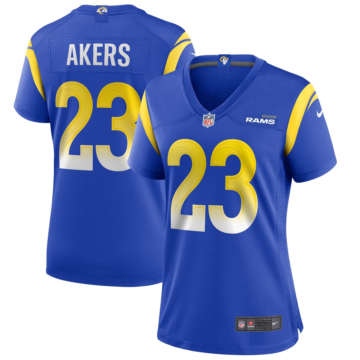 Cam Akers Los Angeles Rams Nike Women's Game Player Jersey - Royal
