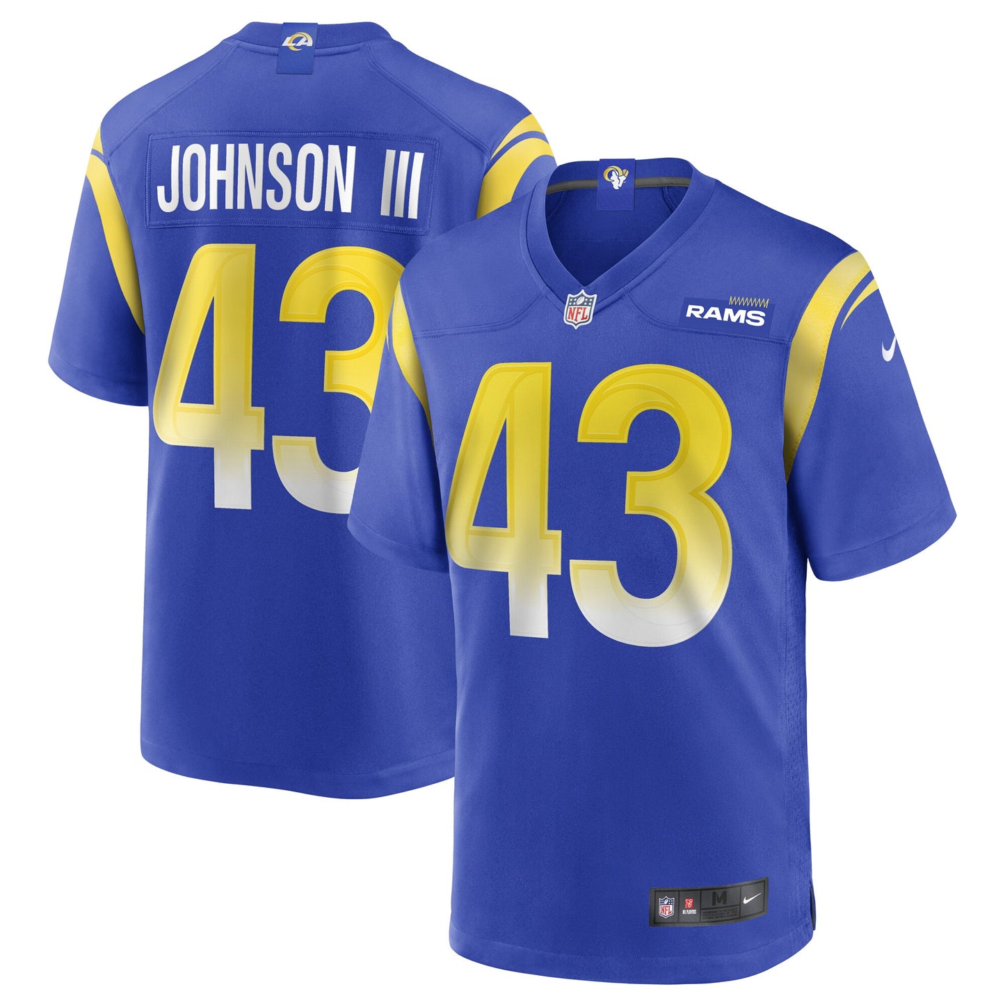 John Johnson III Los Angeles Rams Nike Game Jersey - Royal