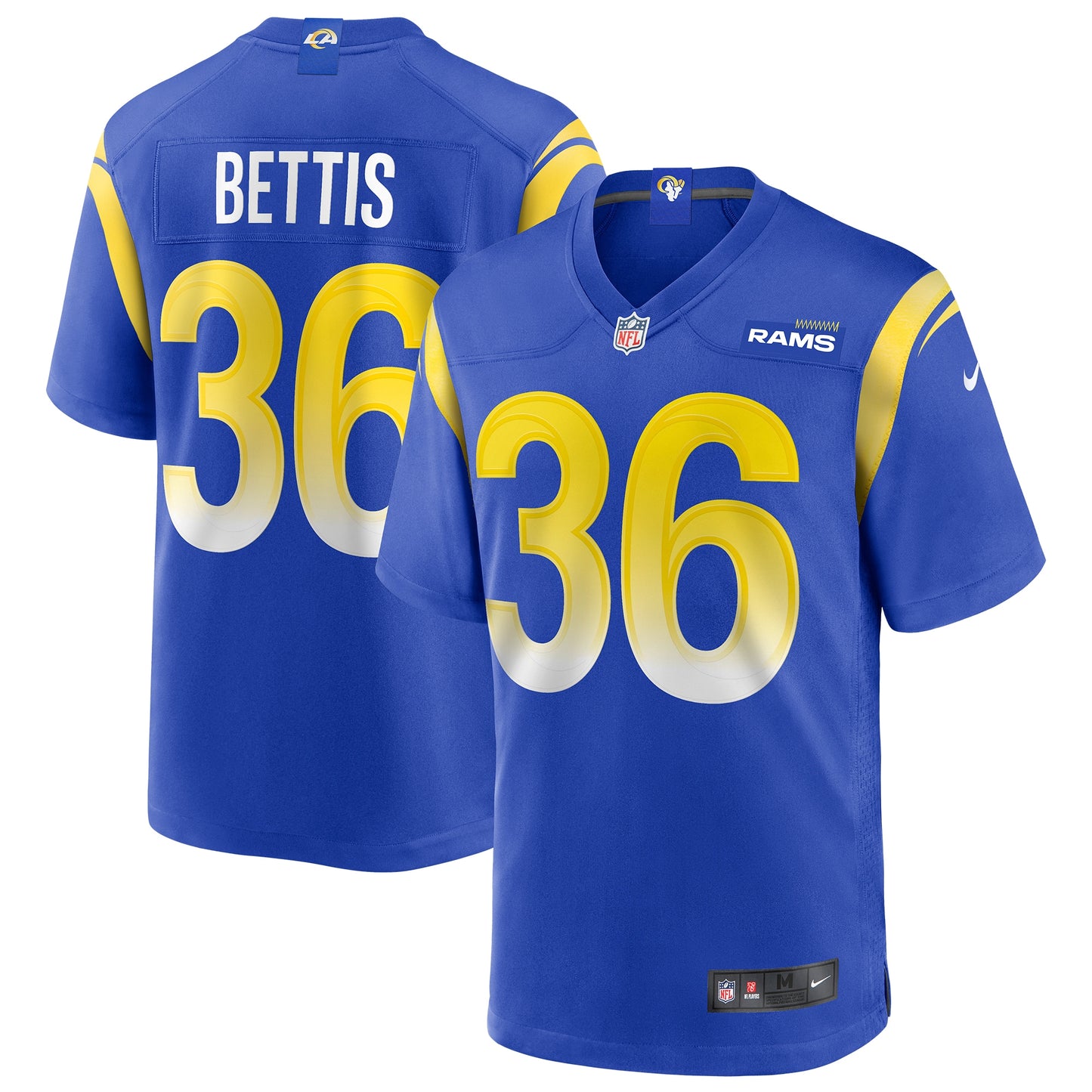 Jerome Bettis Los Angeles Rams Nike Game Retired Player Jersey - Royal